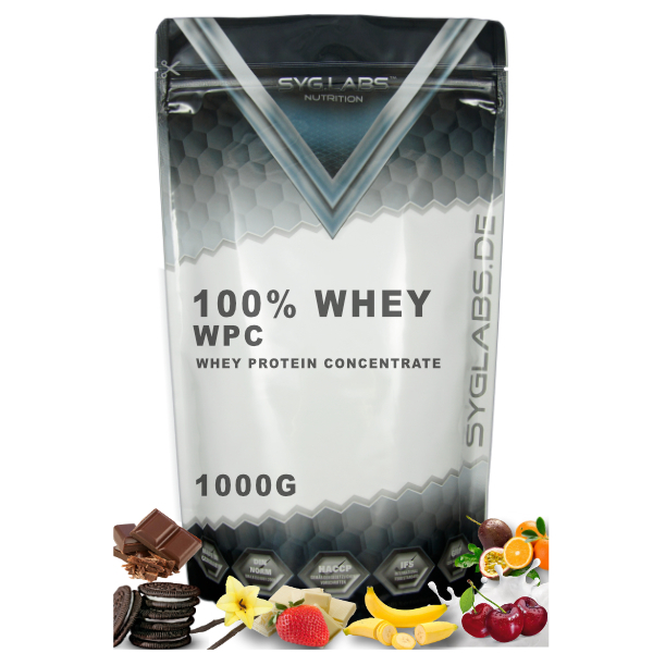 Whey Protein Concentrate Konzentrat WPC Muskelaufbau