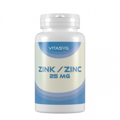 Zink Tabletten 25mg elementares Zink Zink Gluconat hochdosiert