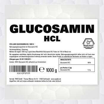 Glucosamin HCL Pulver 1000g
