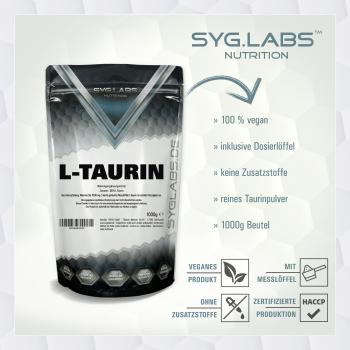 Taurin Pulver 1000g