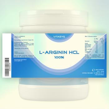 Vitasyg L-Arginin HCL Pulver 1000g
