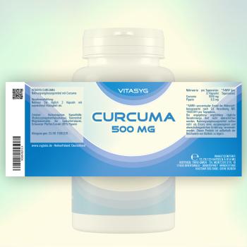 Curcuma 500mg - 120 Kapseln