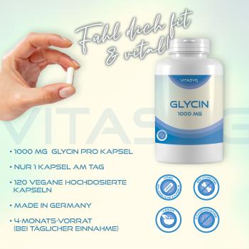 Glycin 1000mg 120 Kapseln