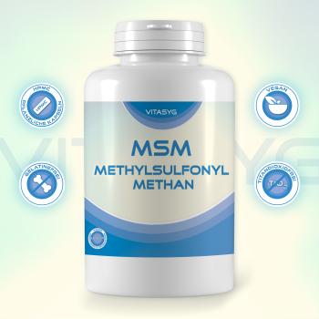 MSM Methylsulfonylmethan 365 Kapseln - 800mg MSM