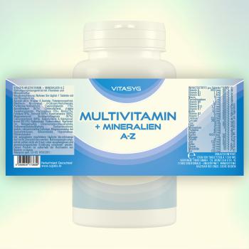 Preview: Multivitamin + Mineralien A-Z - 100 Tabletten