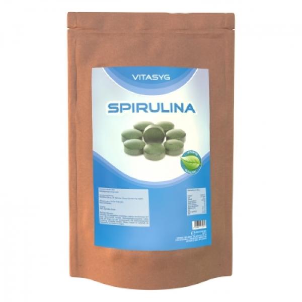 Spirulina Presslinge 400mg (2500 Stück) - 1000g Tabletten