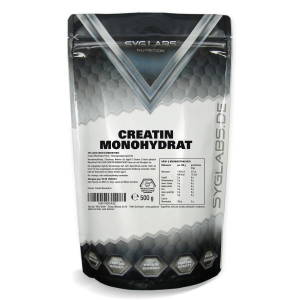 Creatin Monohydrat Pulver 500g