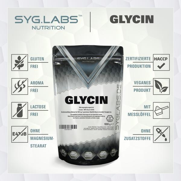 Glycin Pulver 1000g