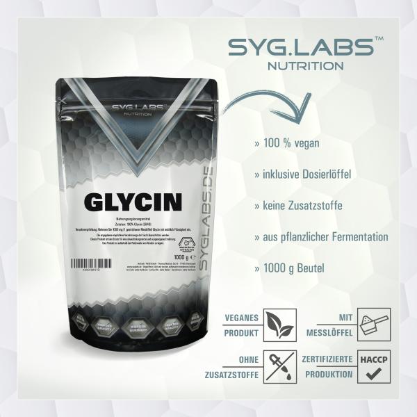 Glycin Pulver 1000g