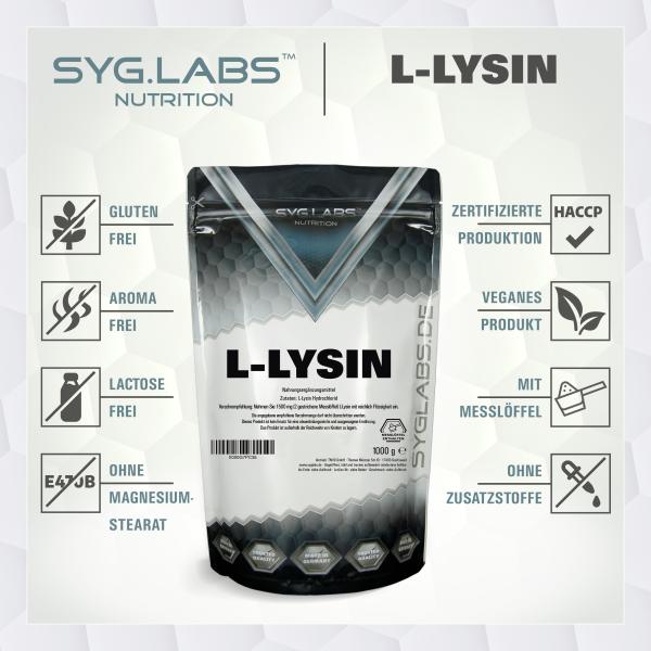 L-Lysin Pulver 1000g
