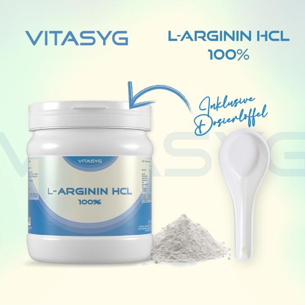 Vitasyg L-Arginin HCL Pulver 1000g