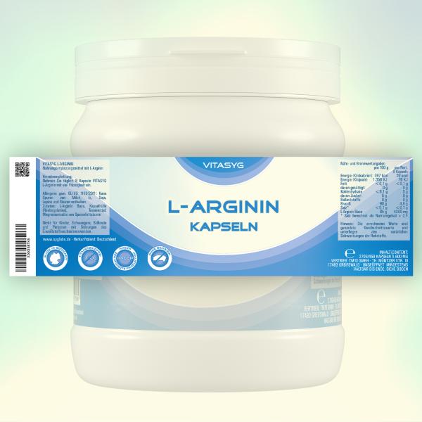 Vitasyg L-Arginin - 450 Kapseln