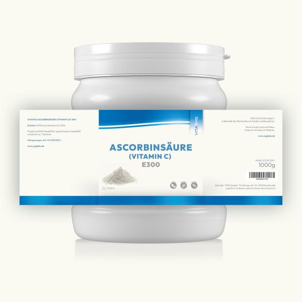 Ascorbinsäure Pulver 1000g - Vitamin C Pulver