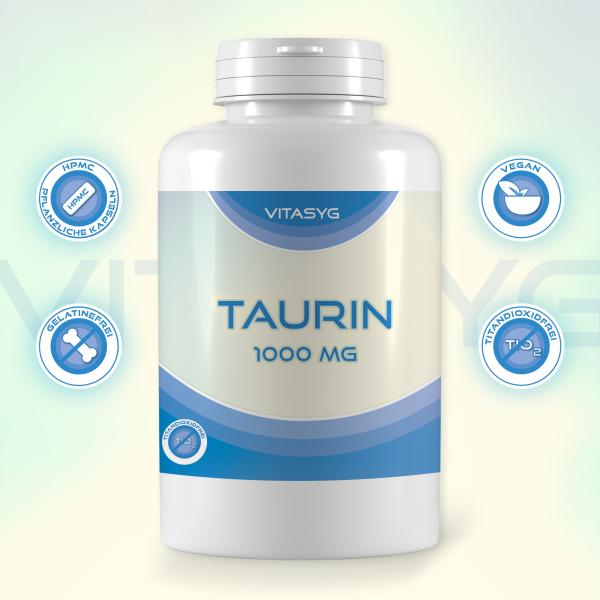 Taurin 1000mg - 120 Kapseln