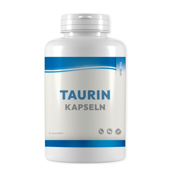 Vitasyg Taurin Kapseln 1000mg - 365 Kapseln