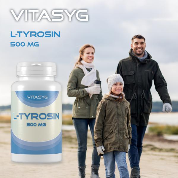 L-Tyrosin 500mg 240 Kapseln